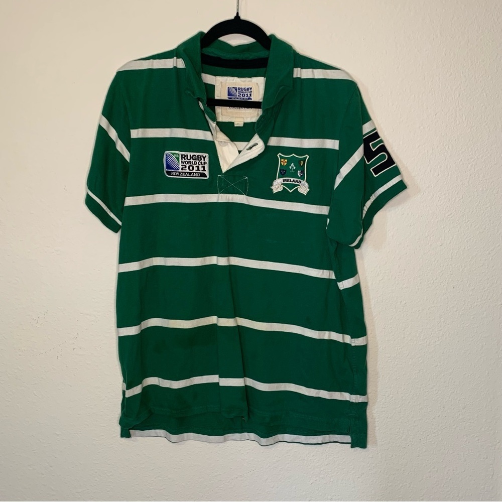 Rugby World Cup 2011 Ireland Polo Size Large